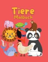 Tiere Malbuch