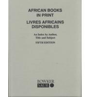 African Books in Print