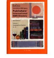 PUBLISHERS' INTERNATIONAL ISBN DIRECTORY