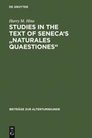 Studies in the Text of Seneca's "Naturales Quaestiones"