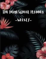 Homeschool Planner: Lesson Notebook Homeschooling, Weekly Agenda Calendar, Organizer for School Moms, Planner and Organizer Journal