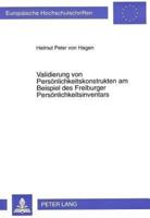 Validierung Von Personlichkeitskonstrukten Am Beispiel Des Freiburger Personlichkeitsinventars