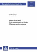 Optionsplane Als Instrument Wertorientierter Managementvergutung