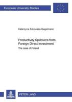 Productivity Spillovers from Foreign Direct Investment The Case of Poland