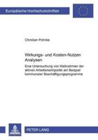 Wirkungs- Und Kosten-Nutzen Analysen