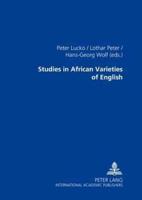 Studies in African Varieties of English