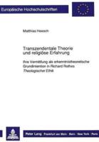 Transzendentale Theorie Und Religiose Erfahrung