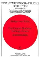 Das Gramm-Rudman-Hollings-Gesetz