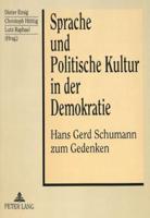 Sprache Und Politische Kultur in Der Demokratie