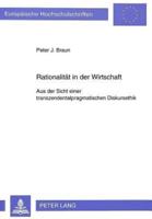 Rationalitat in Der Wirtschaft