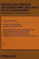 Christliches Erbe in Der DDR-Literatur