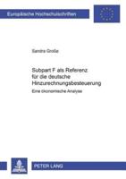 Subpart F Als Referenz Fur Die Deutsche Hinzurechnungsbesteuerung