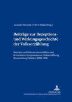 Beiträge Zur Rezeptions- Und Wirkungsgeschichte Der Volkserzählung