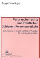 Verbraucherrechte Im Offentlichen Schienen-Personenverkehr