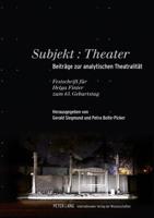 Subjekt: Theater