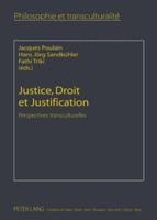 Justice, Droit Et Justification
