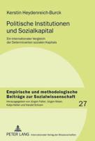 Politische Institutionen Und Sozialkapital
