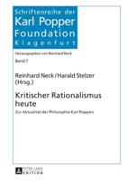 Kritischer Rationalismus heute; Zur Aktualität der Philosophie Karl Poppers