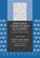 La Lecture Comme Pratique Cognitive Et Devoir D'éveil