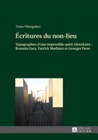 Écritures Du Non-Lieu