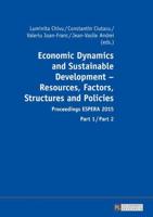 Economic Dynamics and Sustainable Development