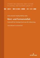 Wort- und Formenvielfalt; Festschrift für Christoph Koch zum 80. Geburtstag. Unter Mitarbeit von Daniel Petit