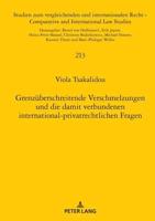 Grenzueberschreitende Verschmelzungen Und Die Damit Verbundenen International-Privatrechtlichen Fragen