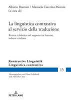 La Linguistica Contrastiva Al Servizio Della Traduzione