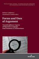 Forms and Uses of Argument