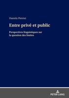 Entre Privé Et Public