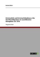 Kriminalität und Kriminalitätsdiskurs. Die Ost-West-Migration im westfälischen Ruhrgebiet vor 1914