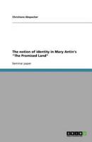 The Notion of Identity in Mary Antin's The Promised Land