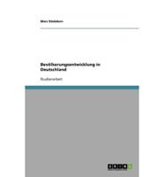 Bevolkerungsentwicklung in Deutschland