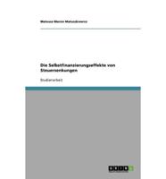 Die Selbstfinanzierungseffekte Von Steuersenkungen