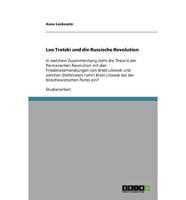 Leo Trotzki Und Die Russische Revolution