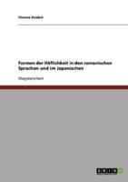 Formen der Höflichkeit in den romanischen Sprachen und im Japanischen