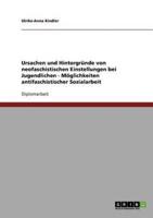 Ursachen und Hintergründe von neofaschistischen Einstellungen bei Jugendlichen. Möglichkeiten antifaschistischer Sozialarbeit