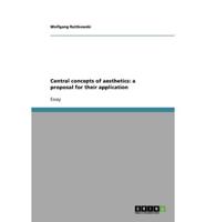 Central Concepts of Aesthetics
