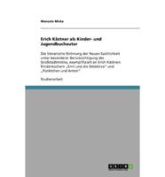 Erich Kästner Als Kinder- Und Jugendbuchautor
