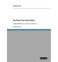Die Phasen Des Policy-Zyklus