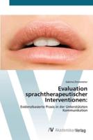 Evaluation sprachtherapeutischer Interventionen: