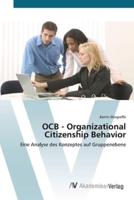 OCB - Organizational Citizenship Behavior