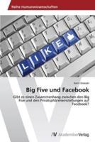 Big Five Und Facebook