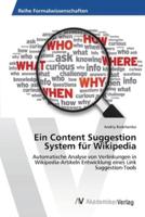 Ein Content Suggestion System für Wikipedia