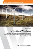 Investition Windpark