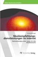 Musikempfehlungs­dienstleistungen im Internet