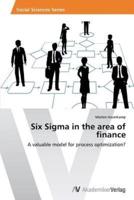 Six Sigma in the area of finance