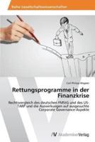 Rettungsprogramme in Der Finanzkrise