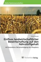 Einfluss landwirtschaftlicher Bewirtschaftung auf den Nährstoffgehalt