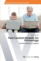 Paid-Content-Modelle für Printverlage